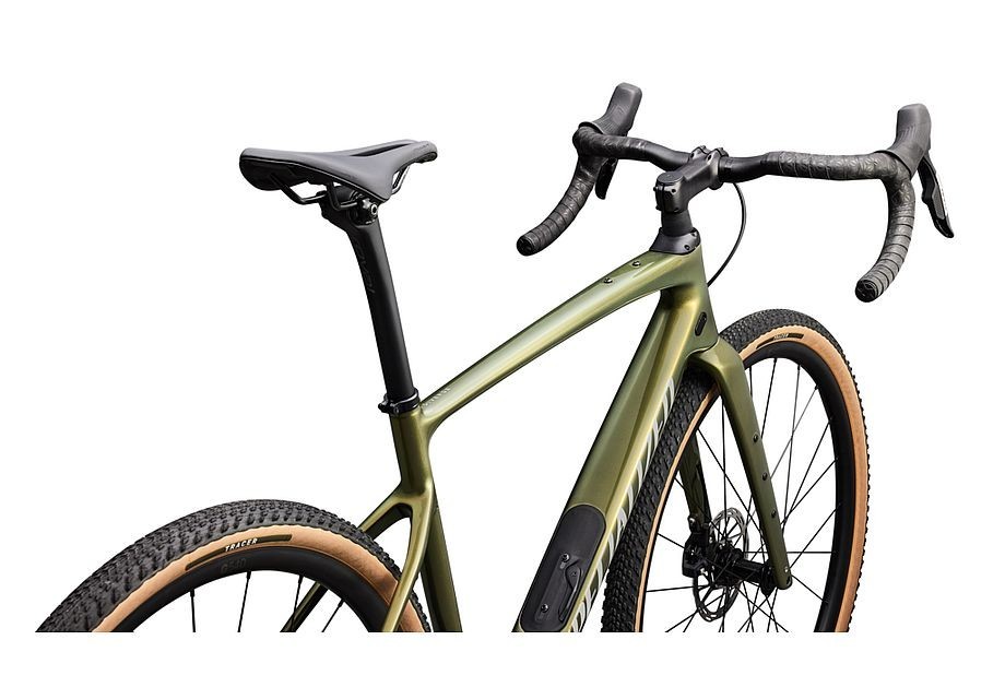 Bicicleta Specialized Diverge 4 Comp Carbon - SRAM Apex AXS/S1000 Laurel Green Metallic/Dolomite Metallic 2026