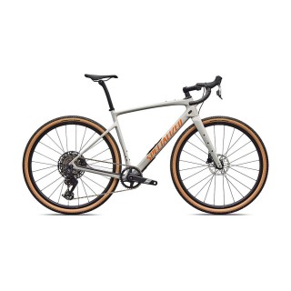 Vélo Specialized Diverge 4 Comp Carbon - SRAM Apex AXS/S1000 Dolomite Metallic/Orange Zest 2026
