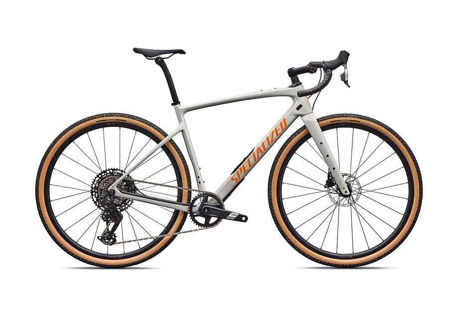 Bicicleta Specialized Diverge 4 Comp Carbon - SRAM Apex AXS/S1000 Dolomite Metallic/Orange Zest 2026