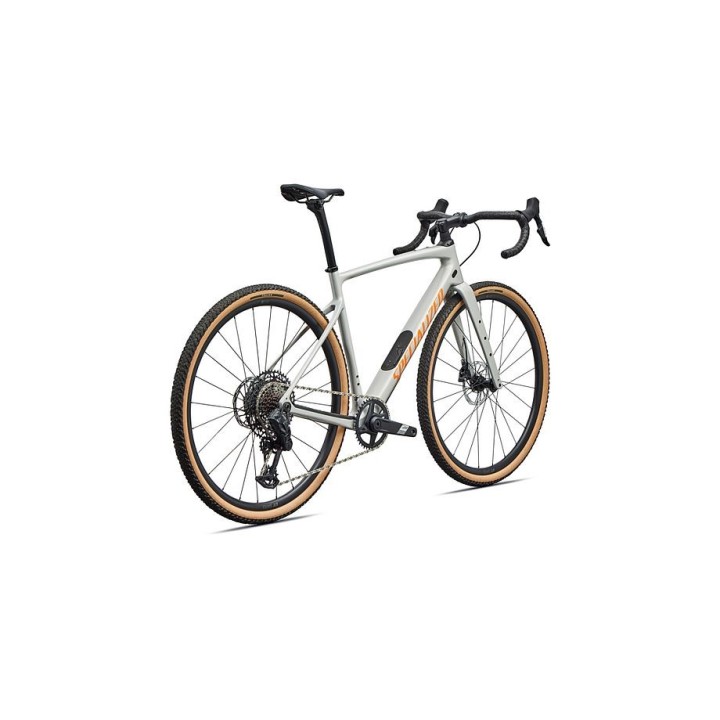 Vélo Specialized Diverge 4 Comp Carbon - SRAM Apex AXS/S1000 Dolomite Metallic/Orange Zest 2026