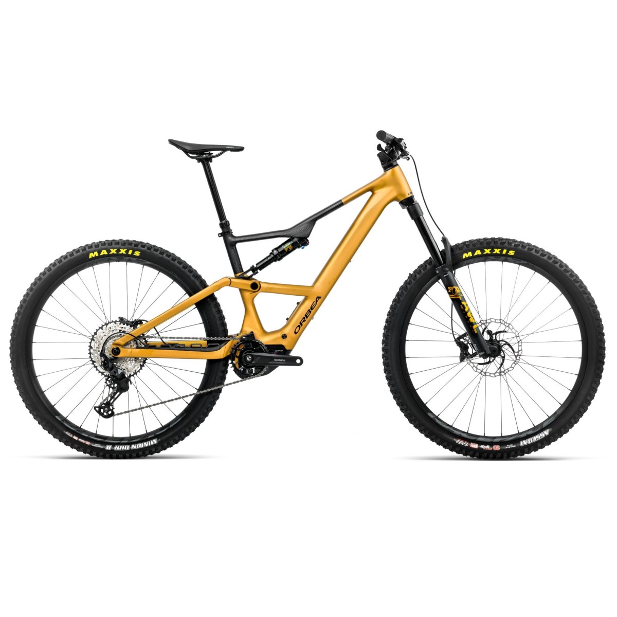 Vélo Orbea RISE LT H20 Jaune-Noir (Mat) 2026