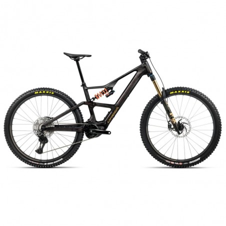 Vélo Orbea RISE LT M-TEAM 420W Cosmic Carbon View - Golden Sand (Gloss) 2026