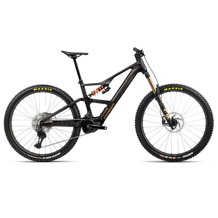 Vélo Orbea RISE LT M-TEAM 420W Cosmic Carbon View - Golden Sand (Gloss) 2026
