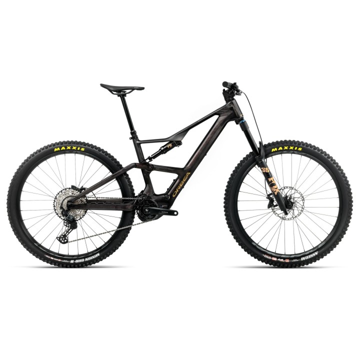 Vélo Orbea RISE LT M20 630W Cosmic Carbon View - Golden Sand (Gloss) 2026