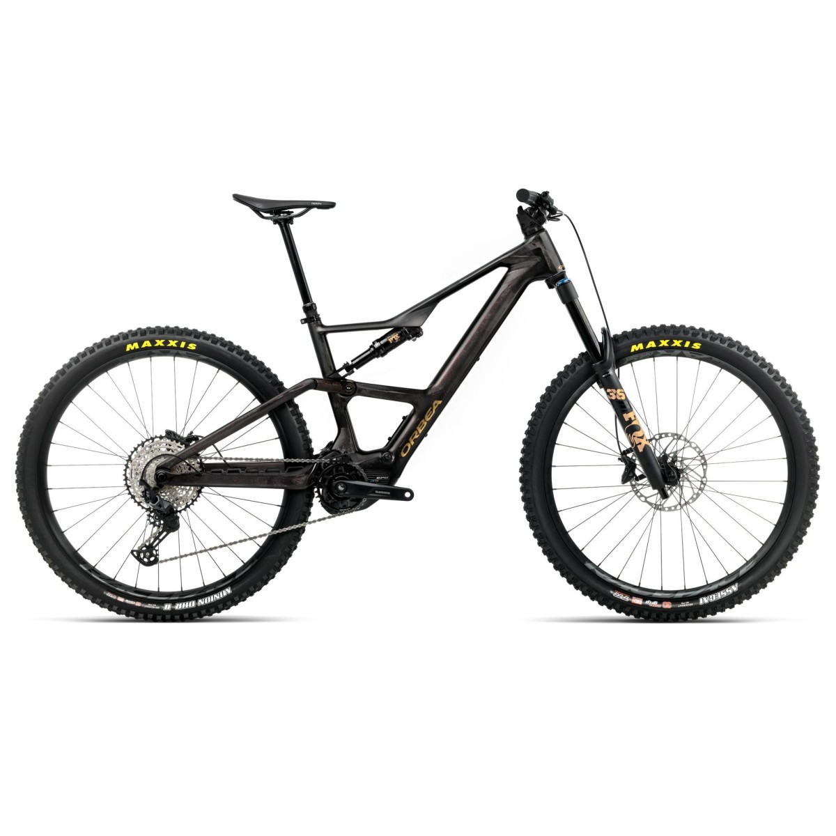 Bicicleta Orbea RISE LT M20 630W Cosmic Carbon View - Golden Sand (Gloss) 2026