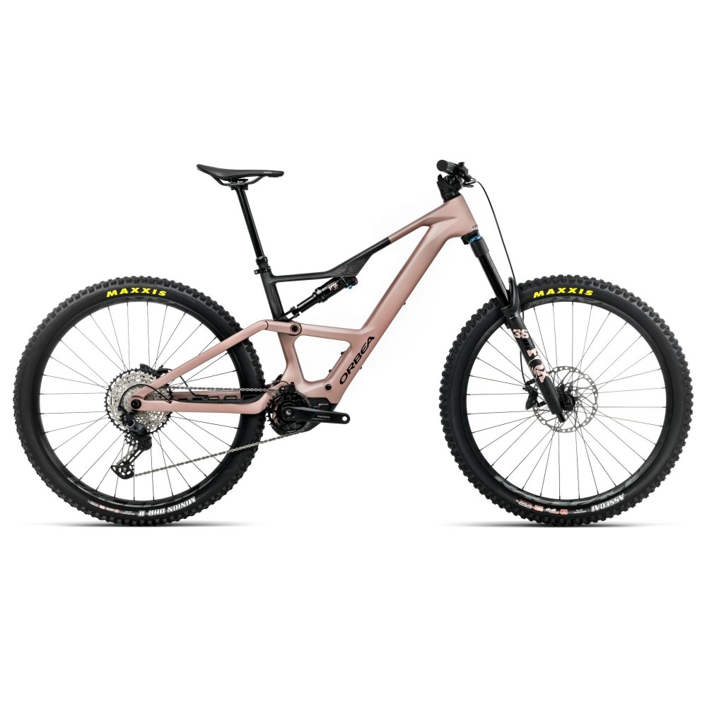 Vélo Orbea RISE LT M20 420W Desert Rose - Carbone brut (mat) 2026