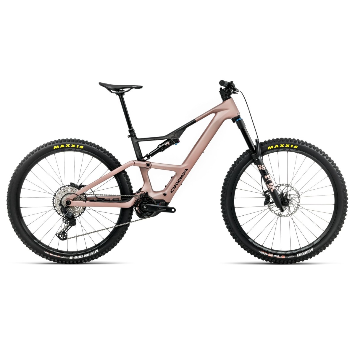Bicicleta Orbea RISE LT M20 630W Desert Rose - Carbon Raw (Matt) 2026