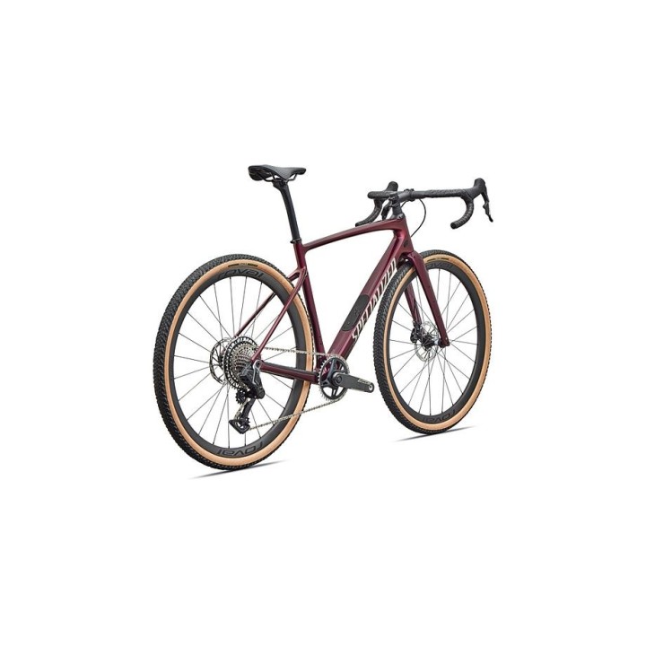 Vélo Specialized Diverge 4 Pro SRAM Force XPLR Bordeaux métallisé/perle/dolomite