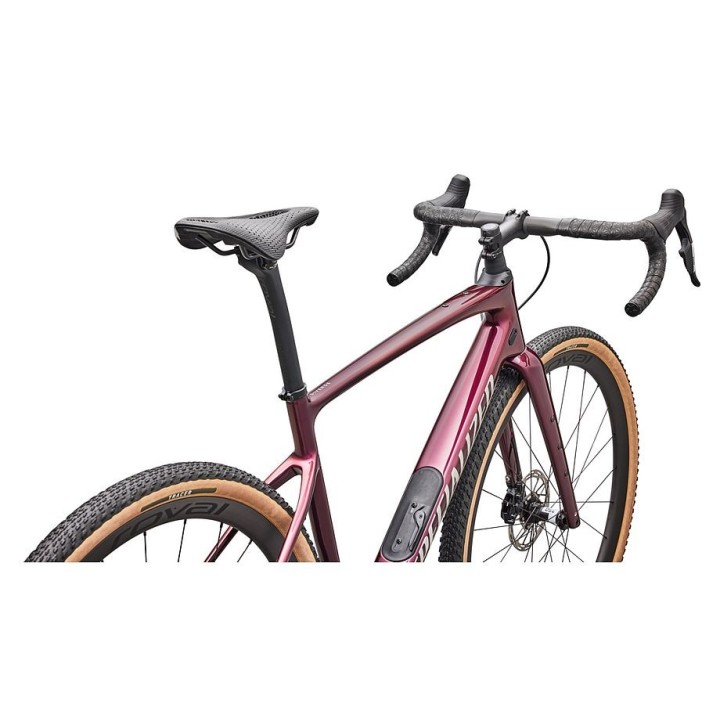 Vélo Specialized Diverge 4 Pro SRAM Force XPLR Bordeaux métallisé/perle/dolomite