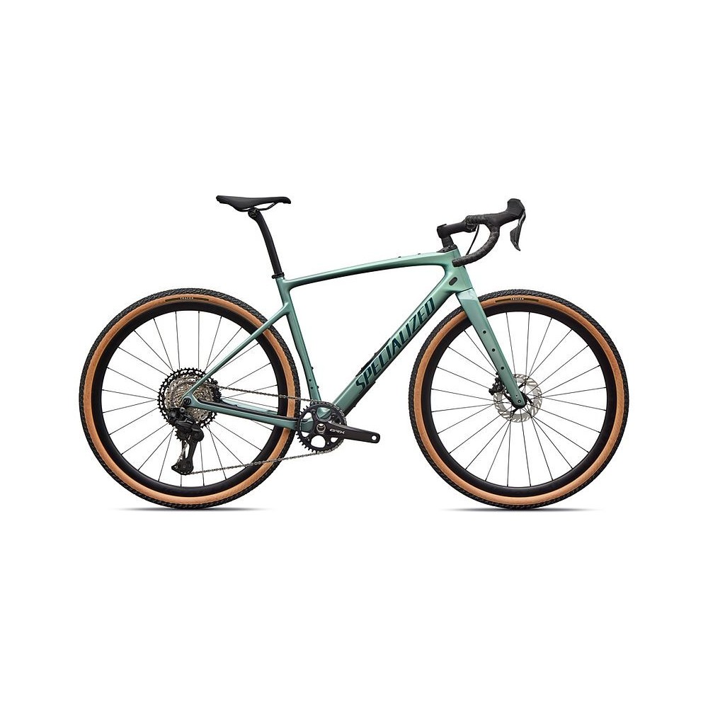 Vélo Specialized Diverge 4 Expert - Shimano GRX Di2 Fjord Metallic/Emerald Metallic 2026