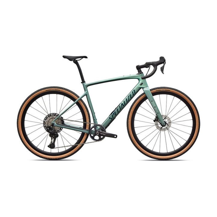 Vélo Specialized Diverge 4 Expert - Shimano GRX Di2 Fjord Metallic/Emerald Metallic 2026