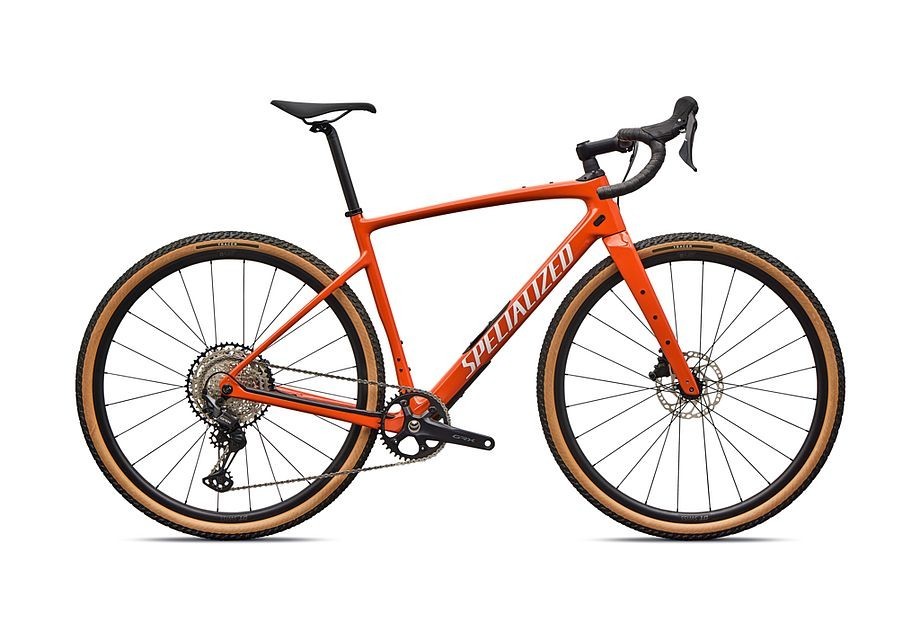 Bicicleta Specialized Diverge 4 Sport Carbon - Shimano GRX 600 Deep Orange/Dune White 2026