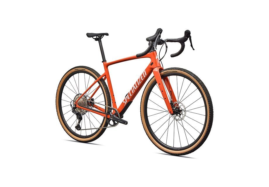 Bicicleta Specialized Diverge 4 Sport Carbon - Shimano GRX 600 Deep Orange/Dune White 2026