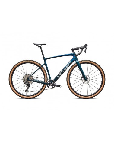 Vélo Specialized Diverge 4 Sport Carbon - Shimano GRX 600 Émeraude métallisé/Argent poudré 2026
