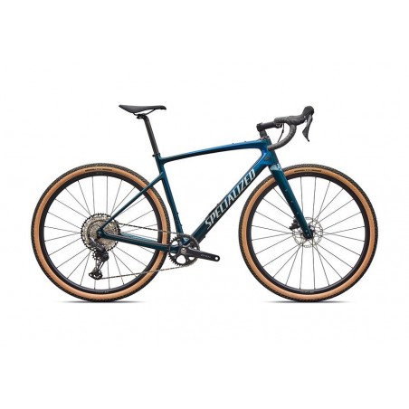 Vélo Specialized Diverge 4 Sport Carbon - Shimano GRX 600 Émeraude métallisé/Argent poudré 2026