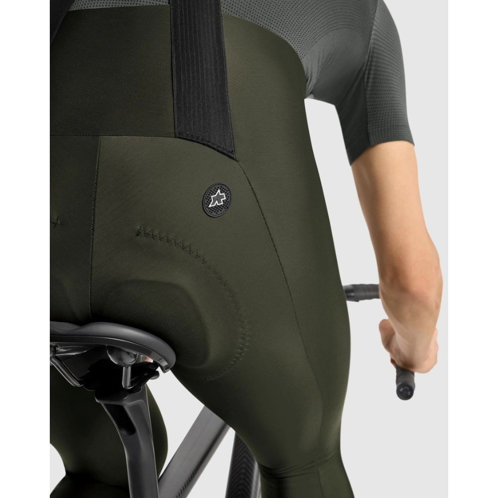 Cuissard long Assos Mille printemps-automne S11 vert foncé