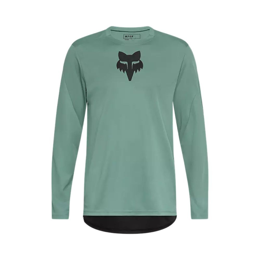 T-shirt à manches longues Fox Ranger Head Verde Pino