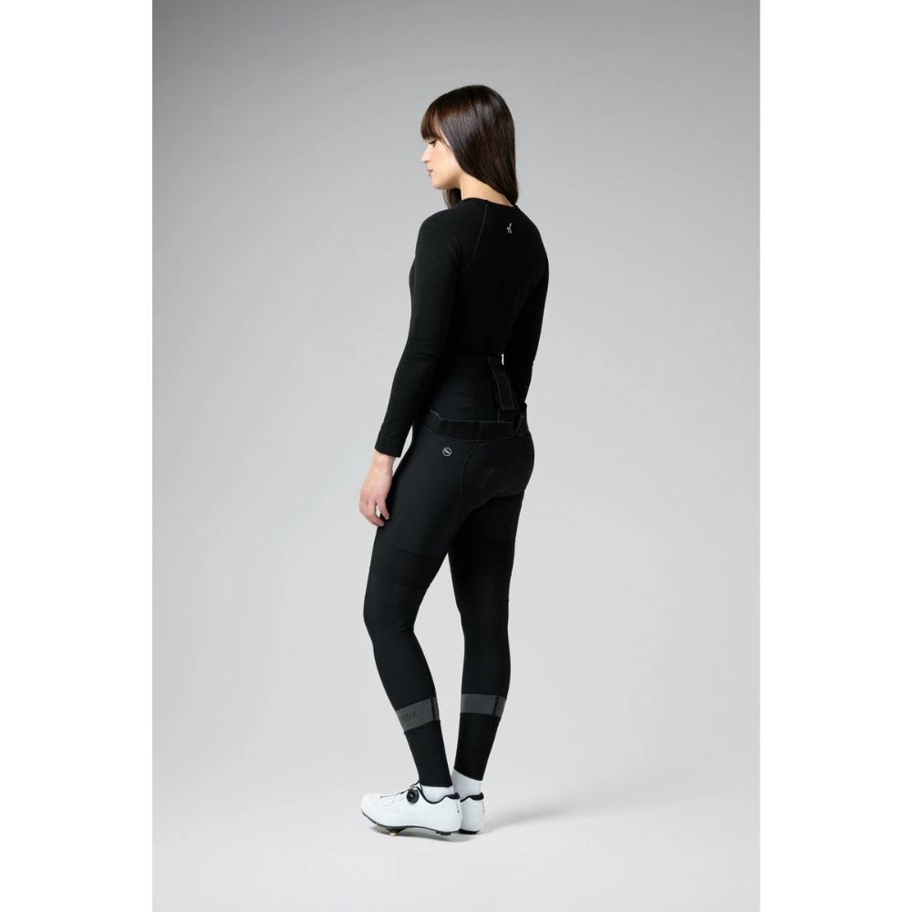 T-shirt intérieur à manches longues pour femme Gobik Winter Merino Coal | Vêtements de cyclisme