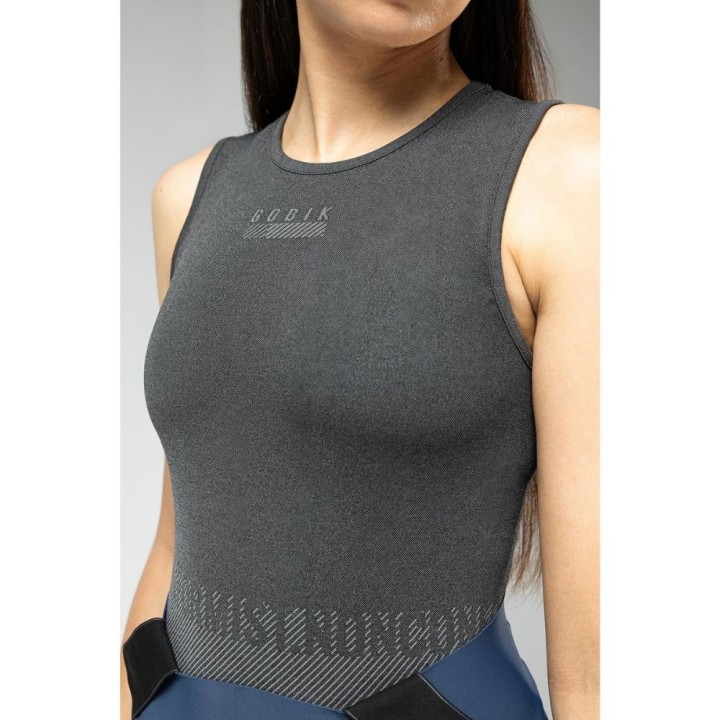 Camiseta Interior Sin Mangas Mujer Gobik Limber Skin Basalt|ciclismo
