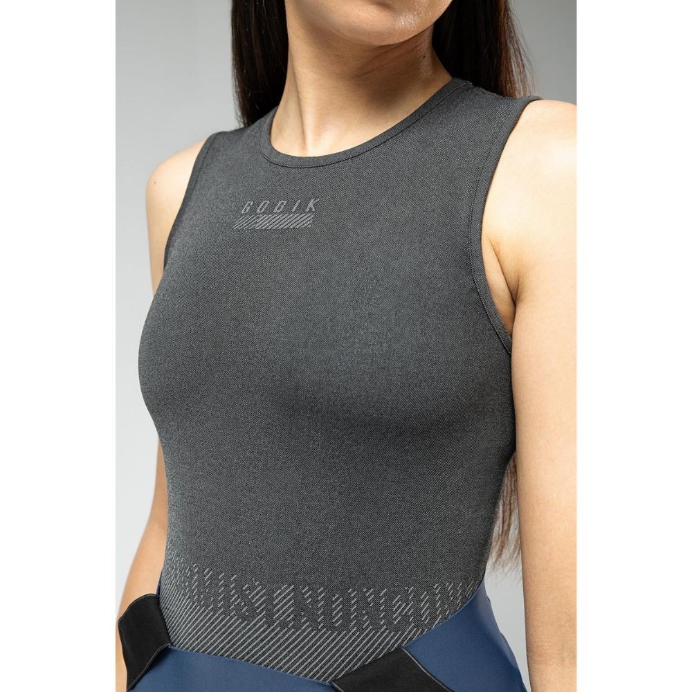 Maillot sans manches Gobik Limber Skin Basalt pour femme | cyclisme