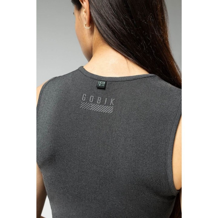 Maillot sans manches Gobik Limber Skin Basalt pour femme | cyclisme