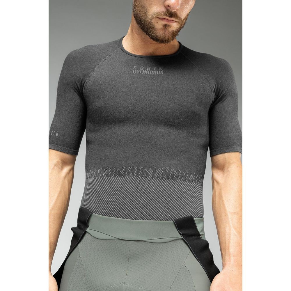 Camiseta Interior Manga Corta Gobik Limber Skin Basalt