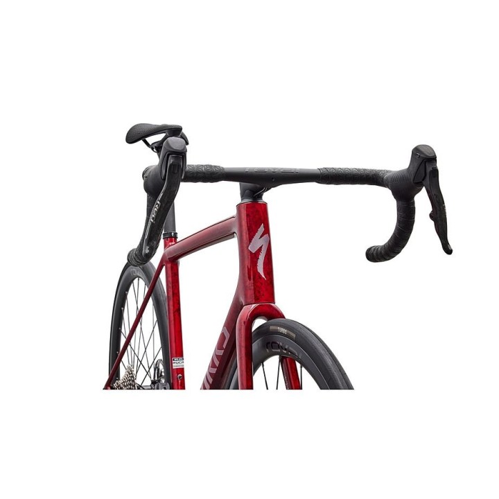 Vélo Specialized S-Works Aethos 2 - Sram Red Axs Base métallique couleur grès / teinte rouge 2026