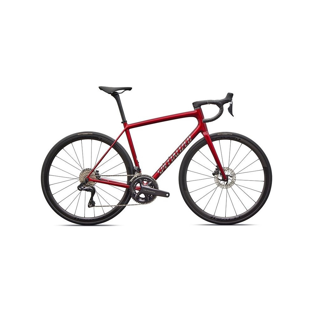 Bicicleta Specialized Aethos 2 Pro - Shimano Ultegra Di2 Gloss Red Sky / Chrome 2026