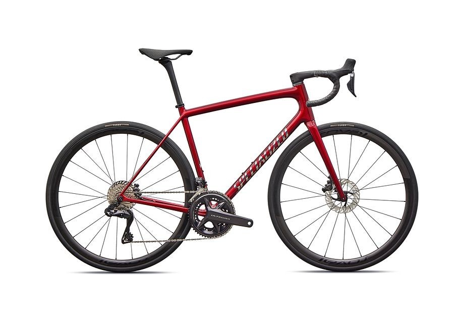 Bicicleta Specialized Aethos 2 Pro - Shimano Ultegra Di2 Gloss Red Sky / Chrome 2026