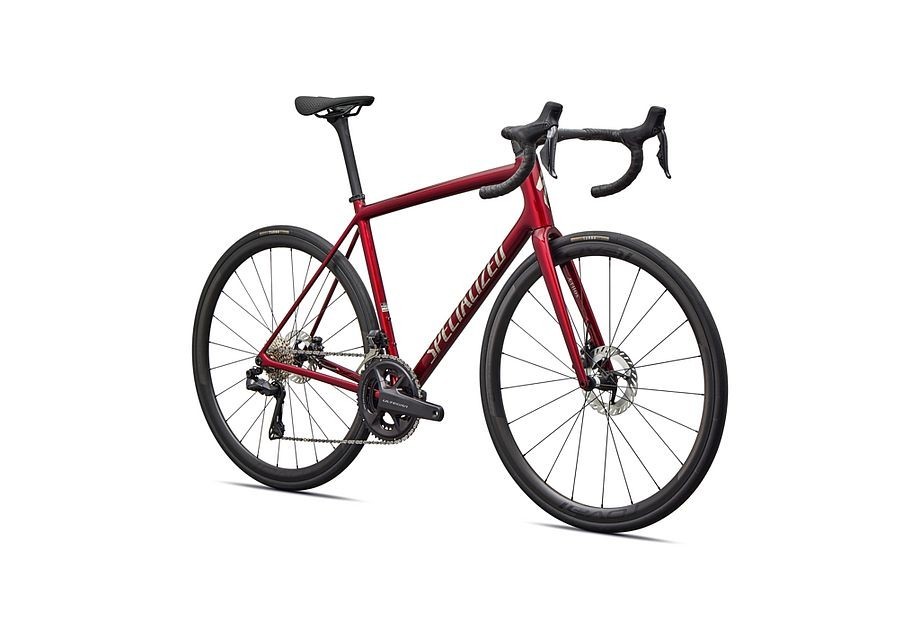 Bicicleta Specialized Aethos 2 Pro - Shimano Ultegra Di2 Gloss Red Sky / Chrome 2026