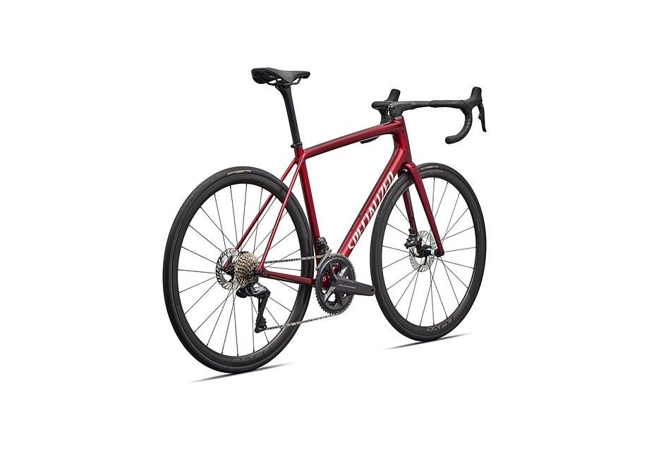 Bicicleta Specialized Aethos 2 Pro - Shimano Ultegra Di2 Gloss Red Sky / Chrome 2026