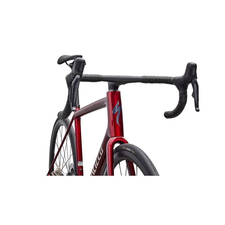 Vélo Specialized Aethos 2 Pro - Shimano Ultegra Di2 Rouge brillant / Chrome 2026