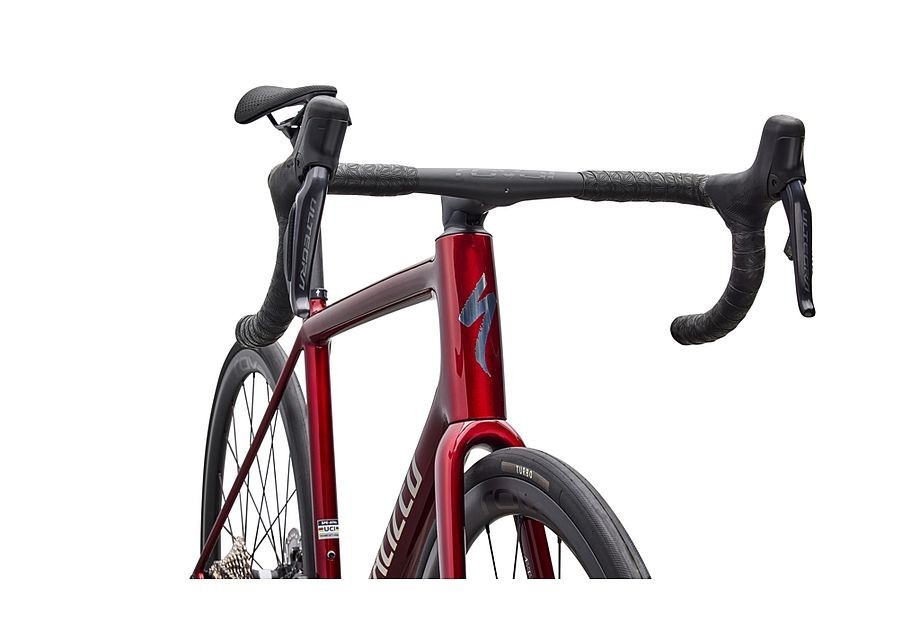 Bicicleta Specialized Aethos 2 Pro - Shimano Ultegra Di2 Gloss Red Sky / Chrome 2026
