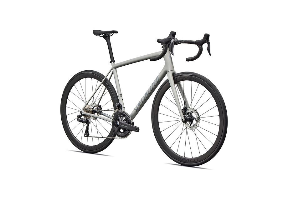 Bicicleta Specialized Aethos 2 Expert - Shimano Ultegra Di2 Gloss Dolomite Metallic / Blue Pearl Over Shadow Silver 2026