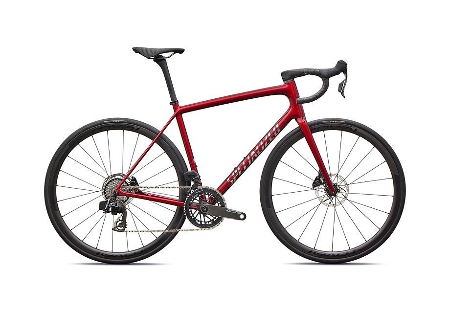 Bicicleta Specialized Aethos 2 Pro - Sram Force Axs Gloss Red Sky / Chrome 2026