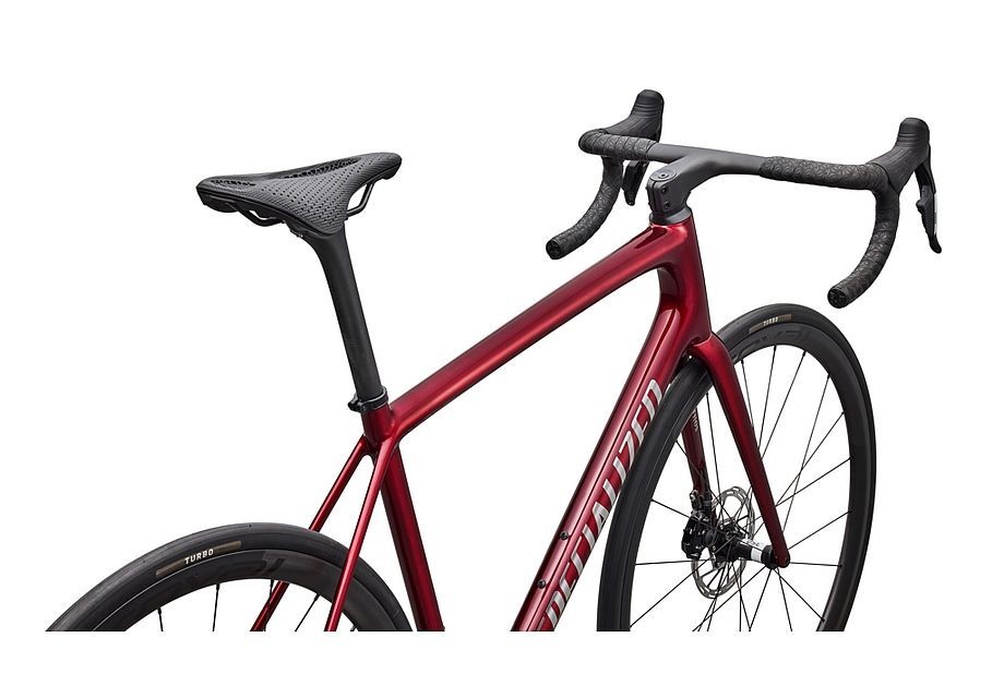 Vélo Specialized Aethos 2 Pro - Sram Force Axs Rouge brillant ciel / Chrome 2026