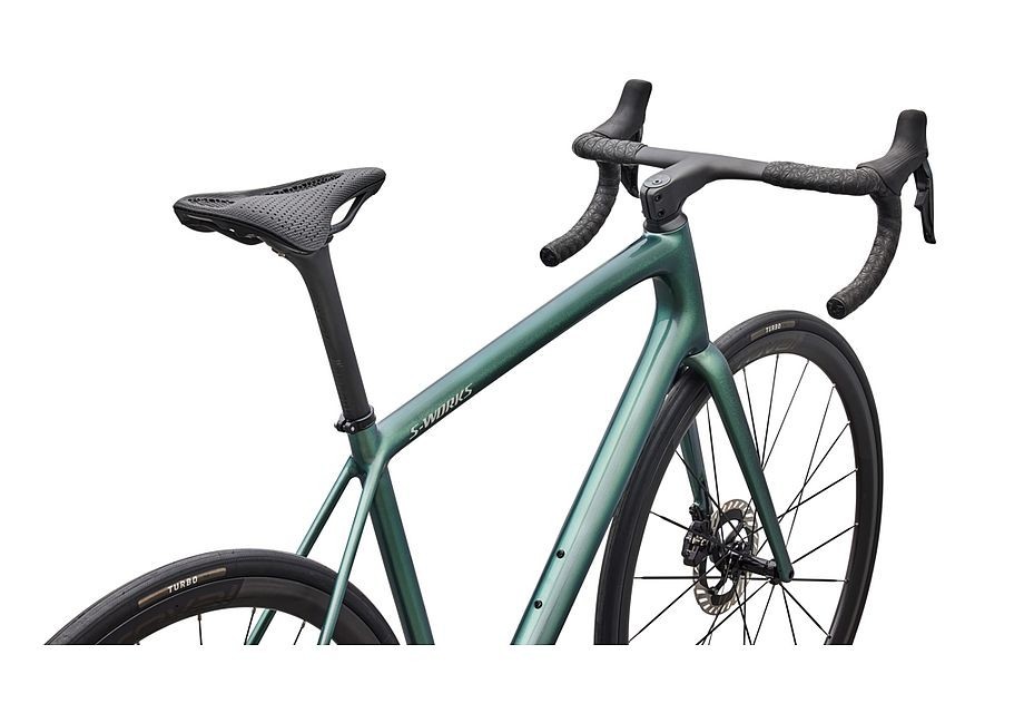 Bicicleta Specialized S-Works Aethos 2 - Shimano Dura-Ace Di2 Gloss Premium Fjord Metallic / Dolomite Metallic 2026