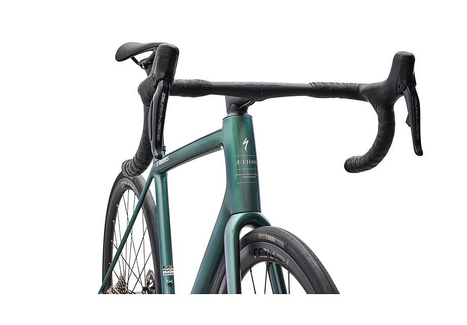 Vélo Specialized S-Works Aethos 2 - Shimano Dura-Ace Di2 Gloss Premium Fjord Metallic / Dolomite Metallic 2026