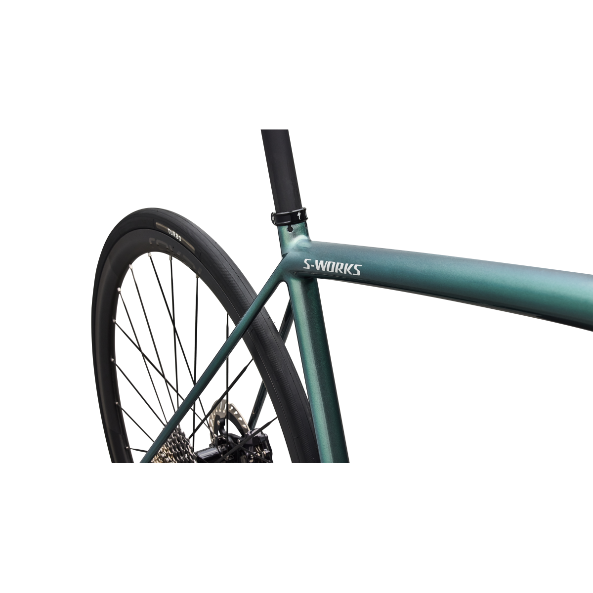 Bicicleta Specialized S-Works Aethos 2 - Shimano Dura-Ace Di2 Gloss Premium Fjord Metallic / Dolomite Metallic 2026