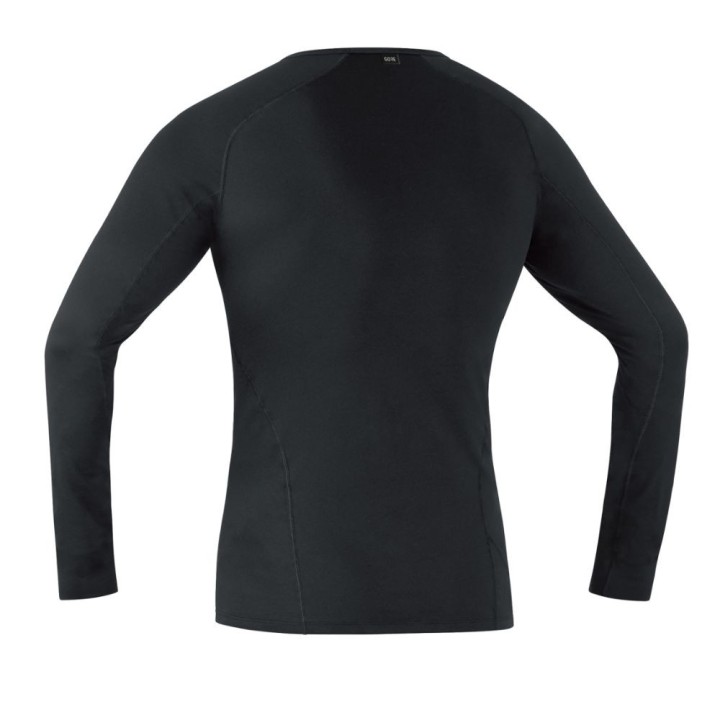 T-shirt intérieur Gore à manches longues M Base Layer Noir
