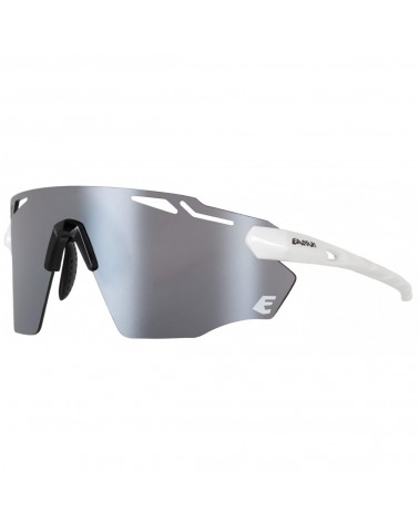 Gafas Eassun Fartlek Blanco Mate Lente Plateada