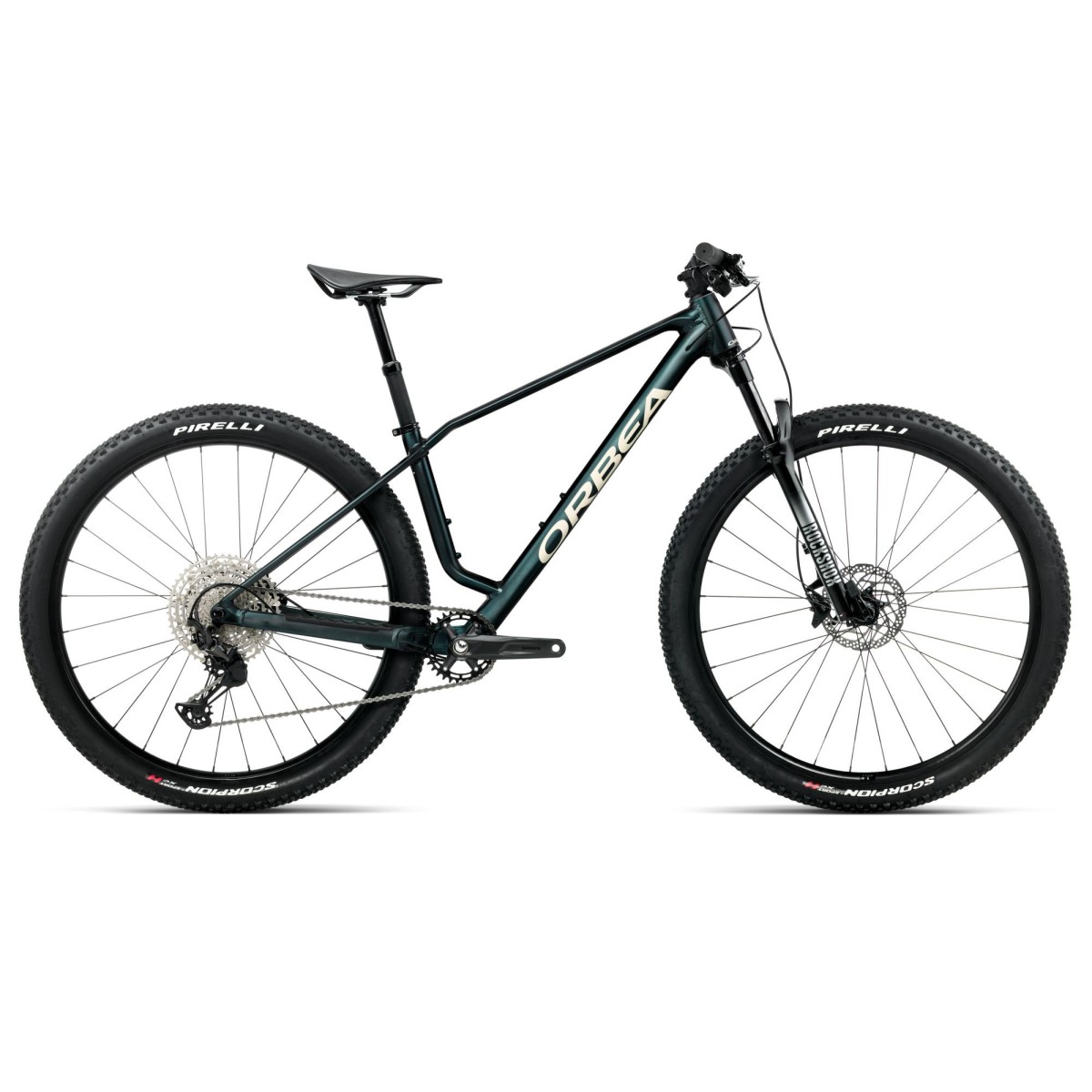 Vélo Orbea ALMA H20 Espace Green (mat) - Ivory White (brillant) 2026