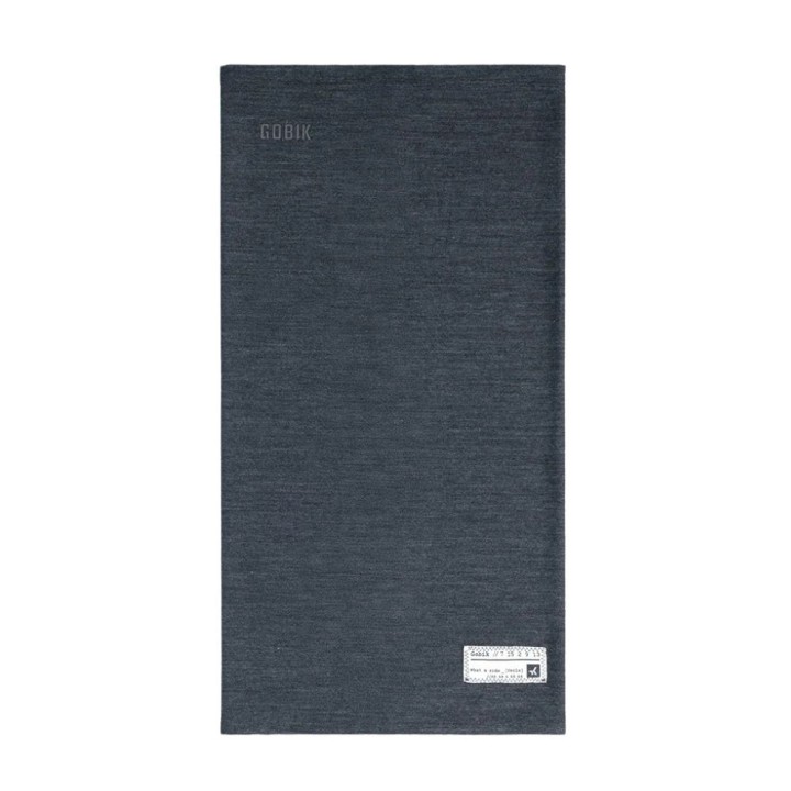 Bandana pour le cou Merino Gobik Moonbah Solid Graphite | accessoires cyclisme