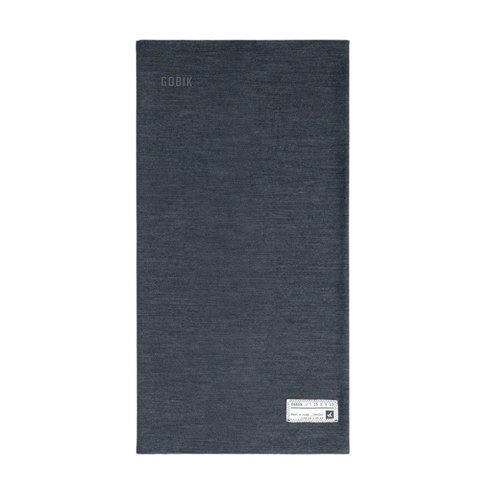 Bandana pour le cou Merino Gobik Moonbah Solid Graphite | accessoires cyclisme