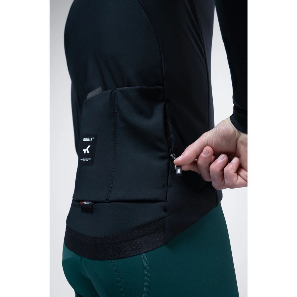 Chaqueta Térmica Hombre Gobik Skimo Pro Solid Ink Black