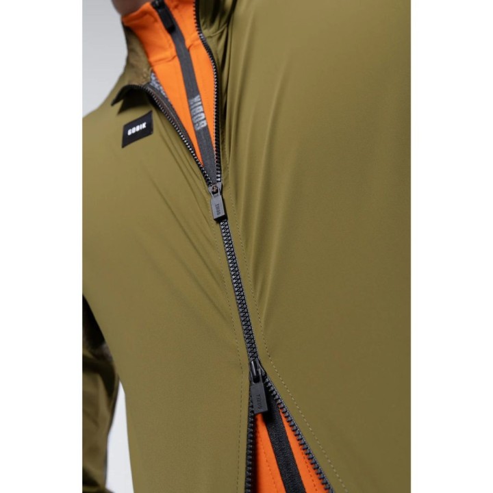 Veste imperméable unisexe Gobik Selkie Avocado|Vêtements de cyclisme