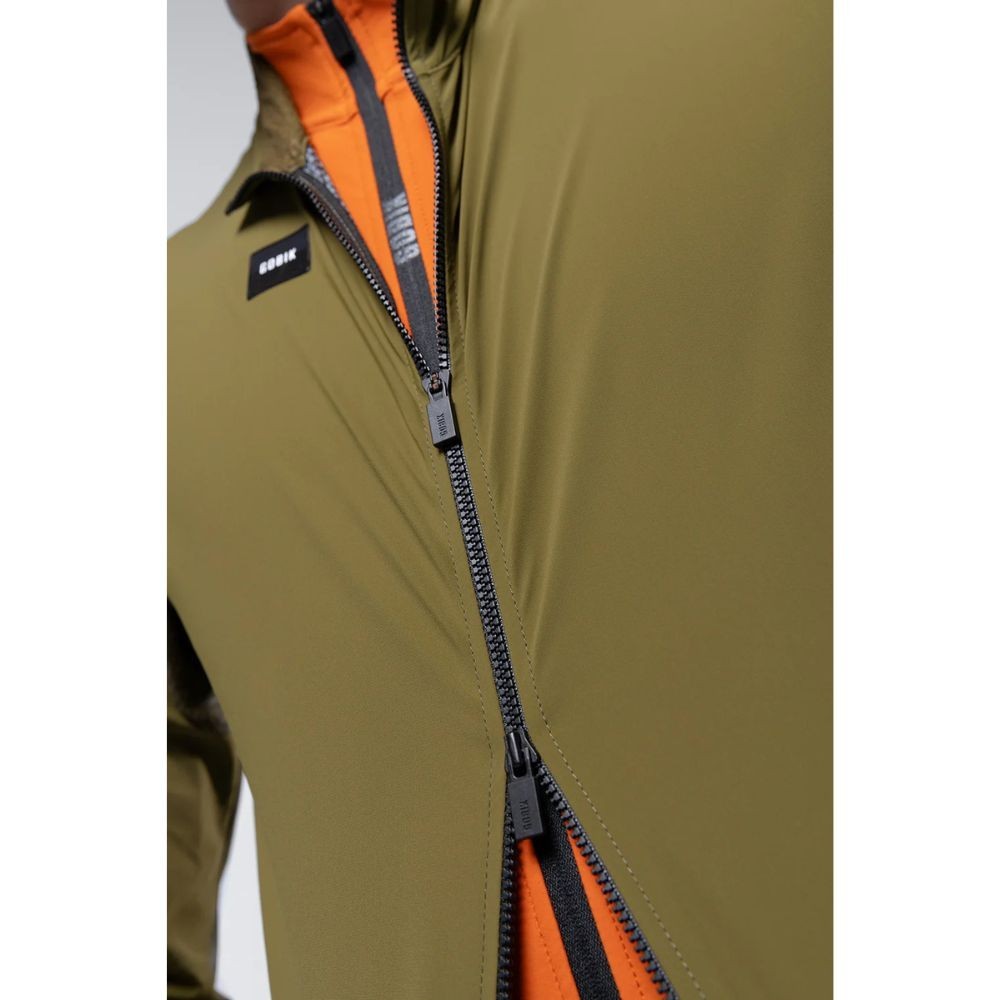 Chaqueta Impermeable Unisex Gobik Selkie Avocado|Maillot|Ropa ciclismo