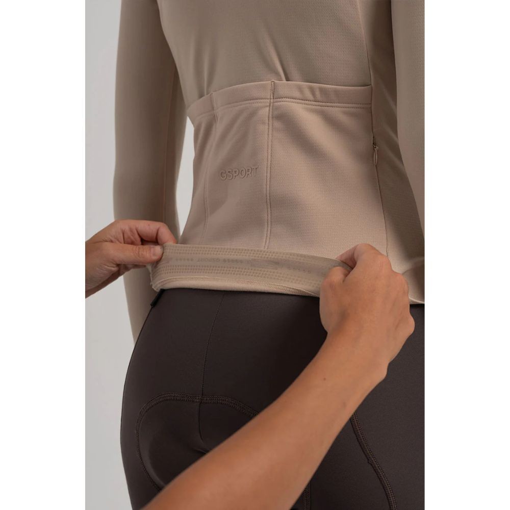 Maillot Femme Manches Longues Gsport Pro Team Sculptural|Maillot|