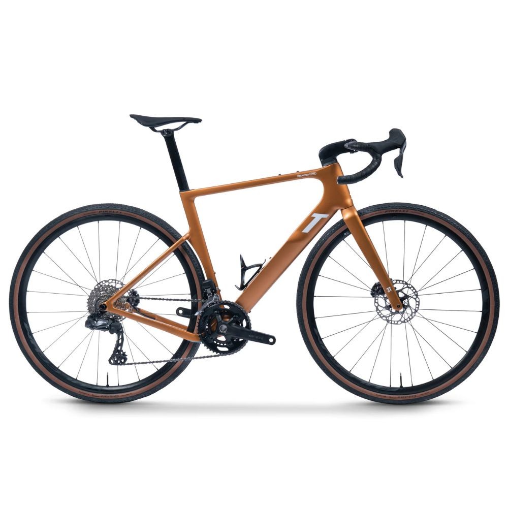 Vélo 3T Racemax WPNT GRX Di2 2X12 Bronzo