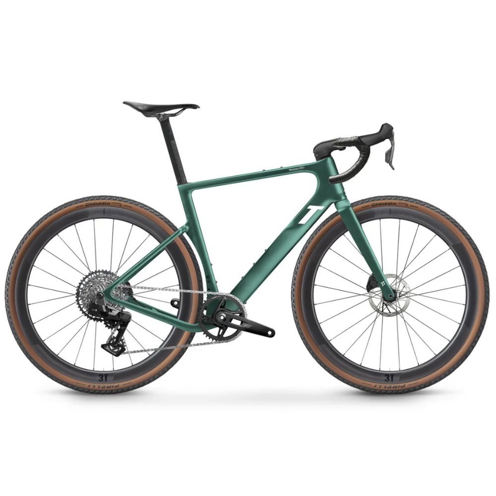 Bicicleta 3T Racemax Rival XPLR AXS 1X13 DISCUS 40|30 Turchese